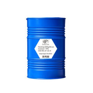 160kg drum of Eapearl Chemicals Isopropyl Alcohol, 99% purity, CAS NO. 67-63-0.