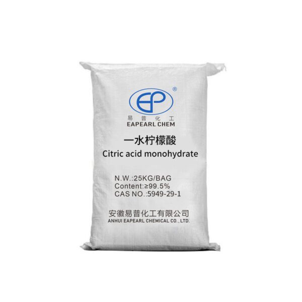 Eapearl Chemical Co. packaging bag for Citric Acid Monohydrate, 25kg.