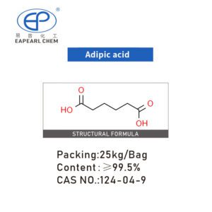 Molecular structure of Adipic Acid by Eapearl Chem.