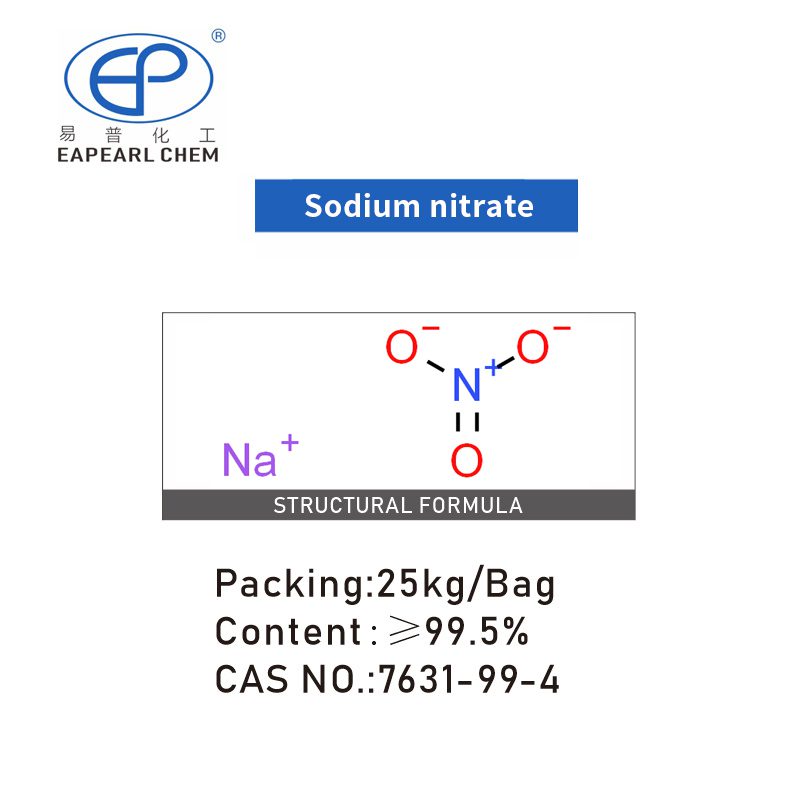 Molecular structure of Sodium Nitrate by Eapearl Chem.