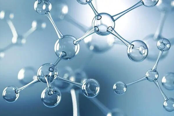 3D molecular structure of a chemical intermediate used in industrial synthesis.